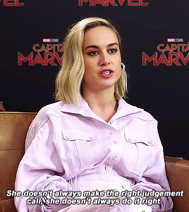 briedaily:Brie talking about Carol and her human flaws.