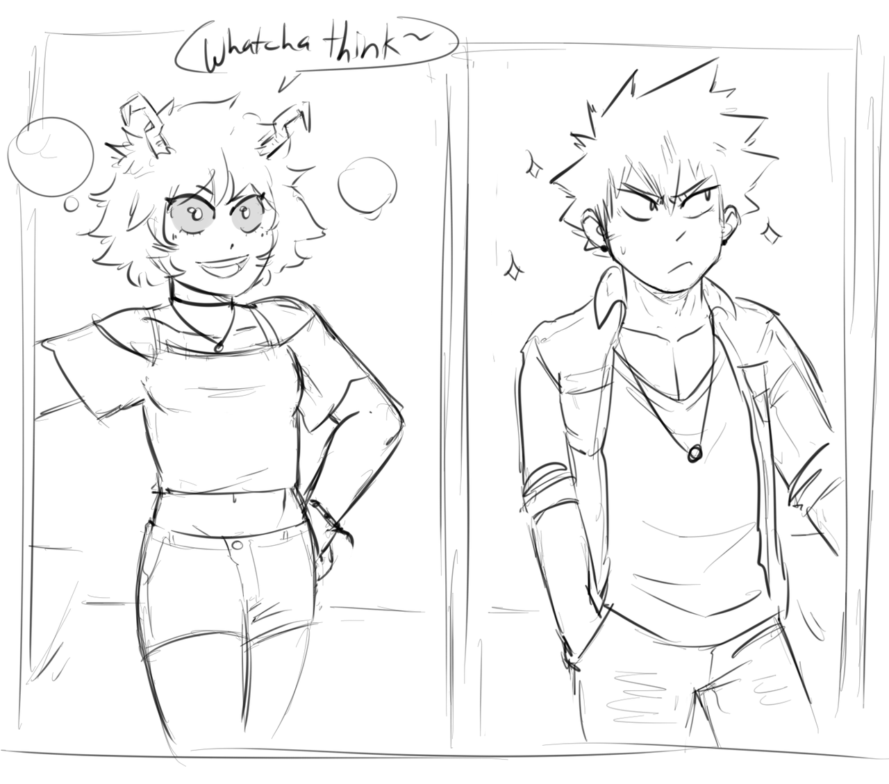 bakudeckyou:  double date