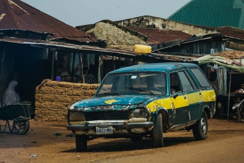 Plateau State Peugeots! Old Peugeots in the Plateau State of Nigeria, spotted mostly in Pankshi