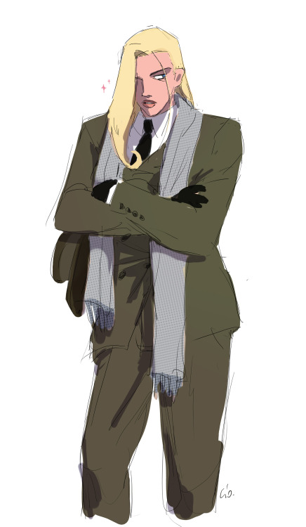 obligitory-fma-blog: ciorane:riza and olivier in suits I DIDNT KNOW I NEEDED THIS UNTIL NOW