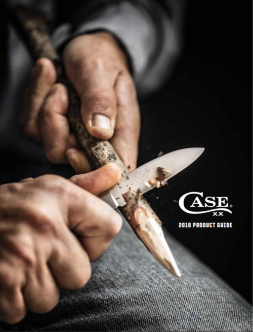 CASE KNIVES - 2018 CATALOGUE When I turned six my dad gave me my first knife - a Case sheath knife w