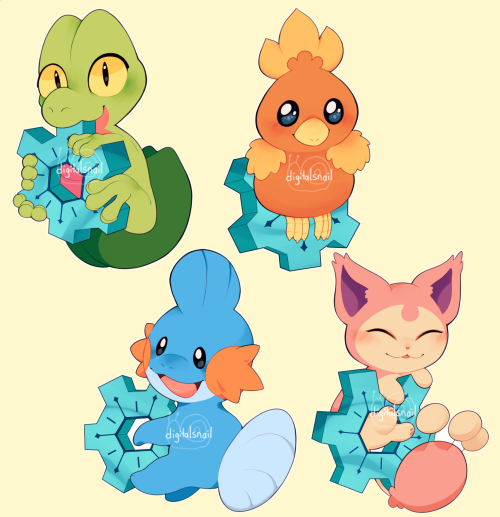 and here’s the hoenn pmd2 stickers! one more generation to go.buy yours here!kanto | johto | hoenn