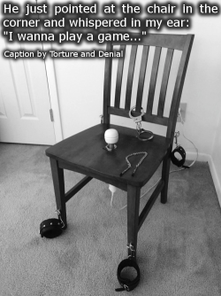 tortureanddenial:He just pointed at the chair