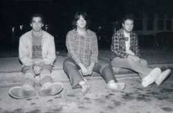 gray-card:   Husker Du in 1982. Photo by