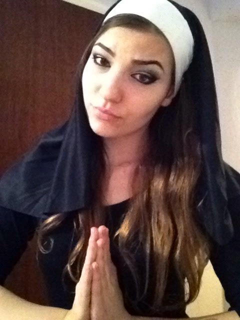 XXX cindehella:  soon to be possessed nun photo