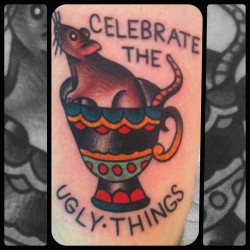 fuckyeahtraditionaltattoos:  Jeremy Whitley