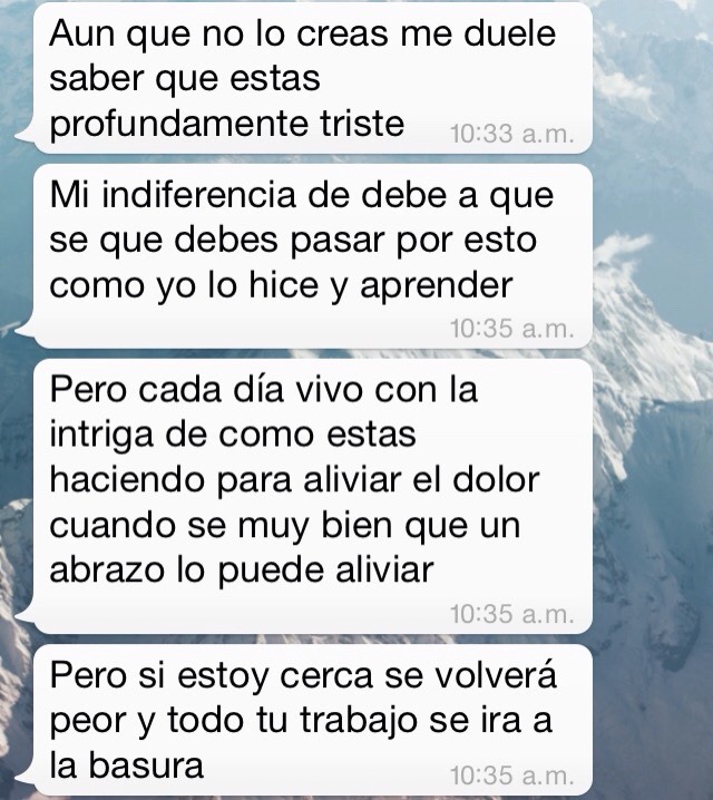 haha-this-is-the-fucking-end:  Los “para siempre” no son para todo el mundo y
