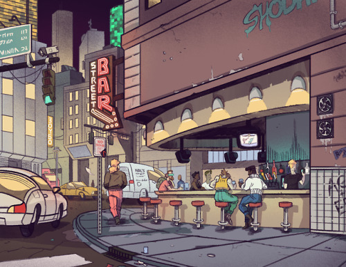 colored this concept BG i made a while ago
