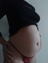 bellabloatbelly:After I stuffed myself, my underpants started to put pressure on