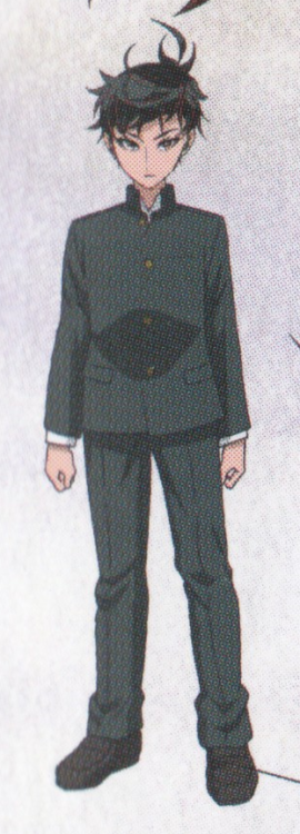 Rei looks so weird in a school uniform like who is this boy lol