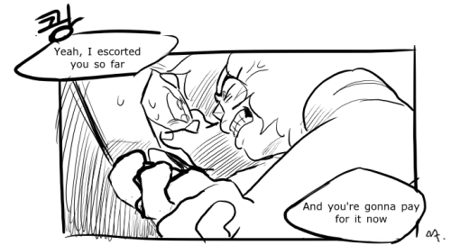 ruki-32:  Translation: slothinateacup Not drew later contents :p  > .<