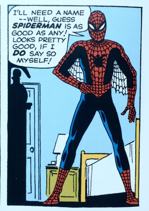In Honor Of Our New Cinematic Spidey, Here Is A Frame From When This Fucking Dork First Put On These