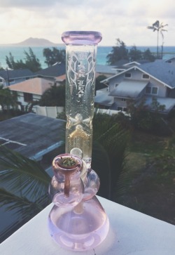 crystalbud:  Hazy Hawaiian Sunset 