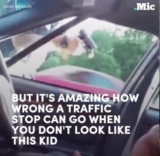 the-movemnt: White privilege is when a cop pulls you over for speeding and ends up