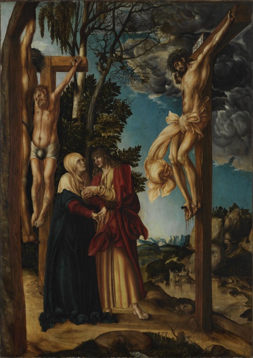 The Lamentation of Christ (The Schleissheim Crucifixion), Lucas Cranach the Elder, 1503