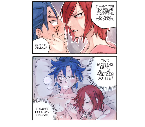 rboz:  PregnancyThis was supposed to be for Mother’s Day but for one or other reason I couldn’t finish in time. These comics were so fun to draw, especially for the variety on hairstyles, hahaha. Erza’s first child isn’t shown here but she’s