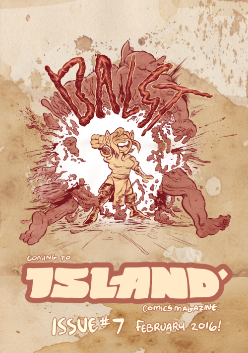 Everyone asked! The first peep of Balst will be in issue 7 of Image’s Island comics magazine.&