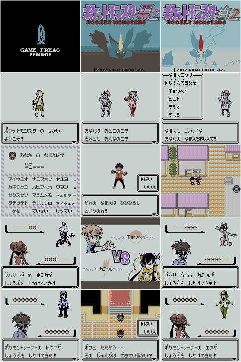 flamingold2:  Pokemon Black 2 / White 2 - Gameboy Color 