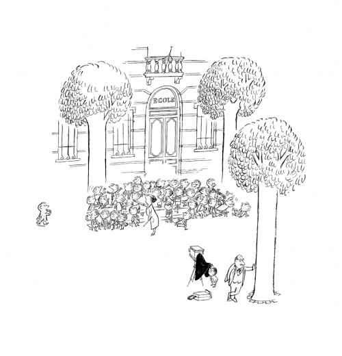 ohpointfivepen:Le petit Nicolas (Little Nicholas) is a series of French children’s books. It was cre