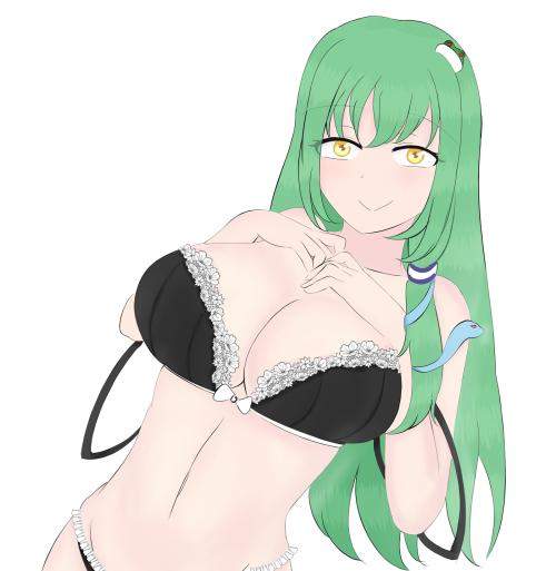 In the mood to draw Sanae a lot lately