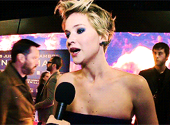 mockingjayupdates:  Jennifer at the Madrid Catching Fire premiere 