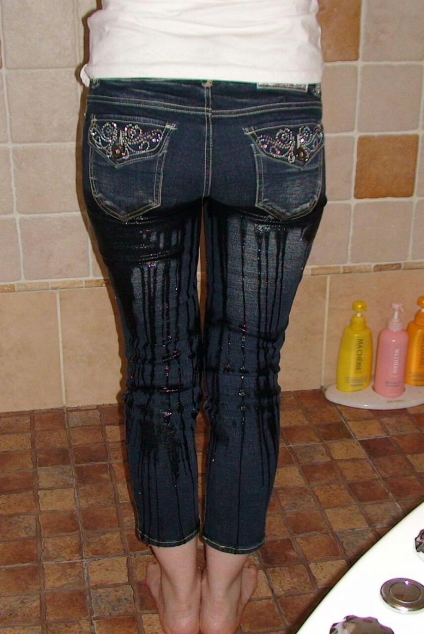 Wetlook Jeans