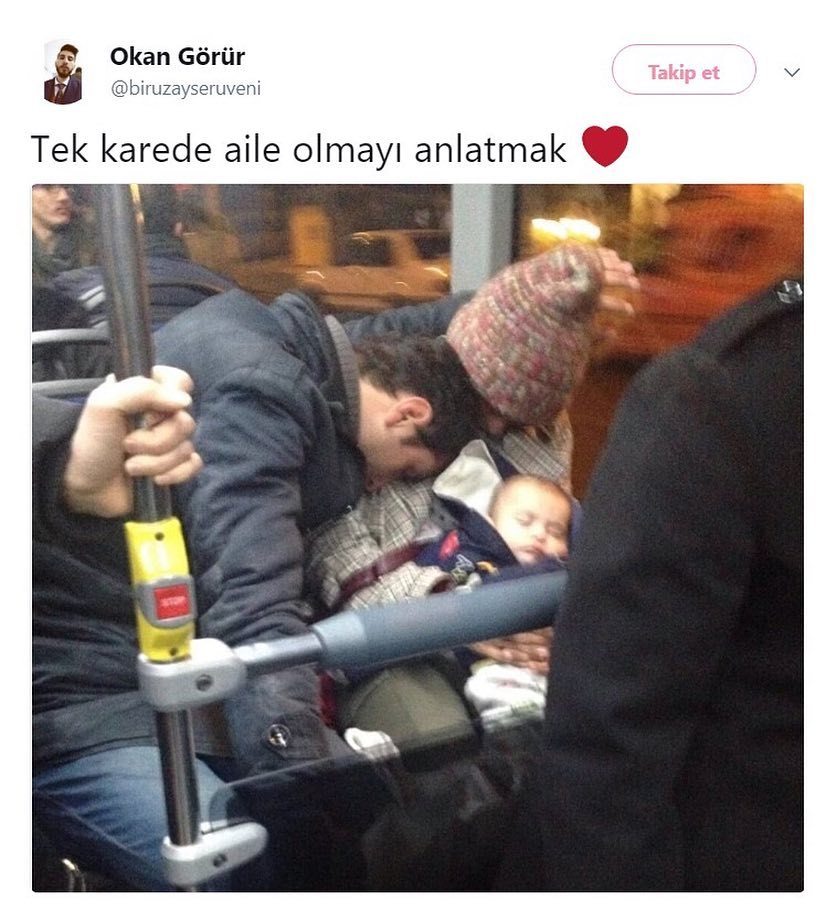 tek karede aile olmayı anlatmak