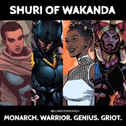 klawsofwakanda:  Shuri is all that and more! #BlackPanther