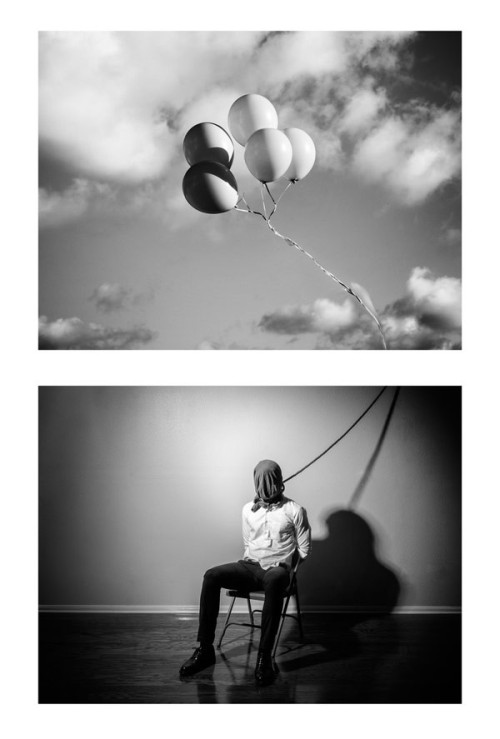 weandthecolor:    Depressive Self-Portraits by Edward Honaker﻿   You can see more of his self-portraits here. Follow WE AND THE COLOR on:Facebook I Twitter I Google+ I Pinterest I Flipboard I Instagram 