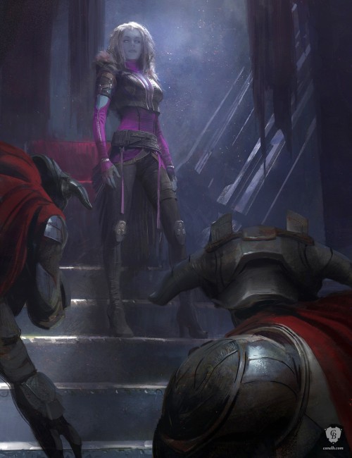 geekynerfherder:  Cook & Becker, in partnership with Seattle studio Bungie, are releasing the second in a two part collection of giclée fine art prints featuring art from the video game ‘Destiny’. Each print in the full 20 print collection is
