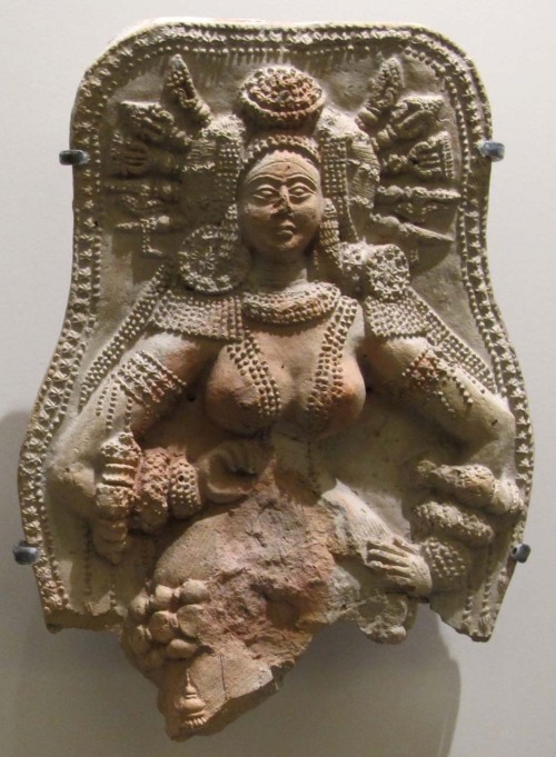 Relief of a woman from Chandraketugarh, Shunga Empire; India, 2nd-1st century BC