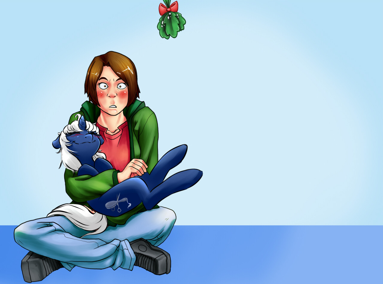 ask-human-in-ponyville:  Sapphire: ~~~~~~~~~~♥ Nichole: Okay. I guess this is happening