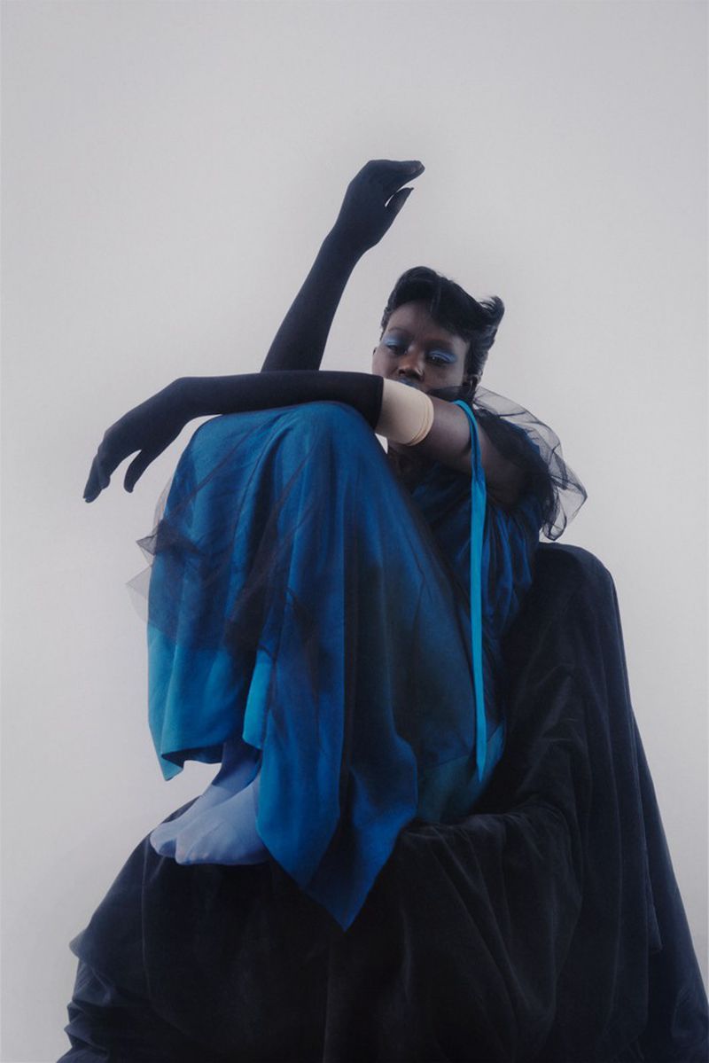 aleworldaddict:‘Aweng x Vivienne Westwood’  Aweng Chuol by Clark Franklyn for