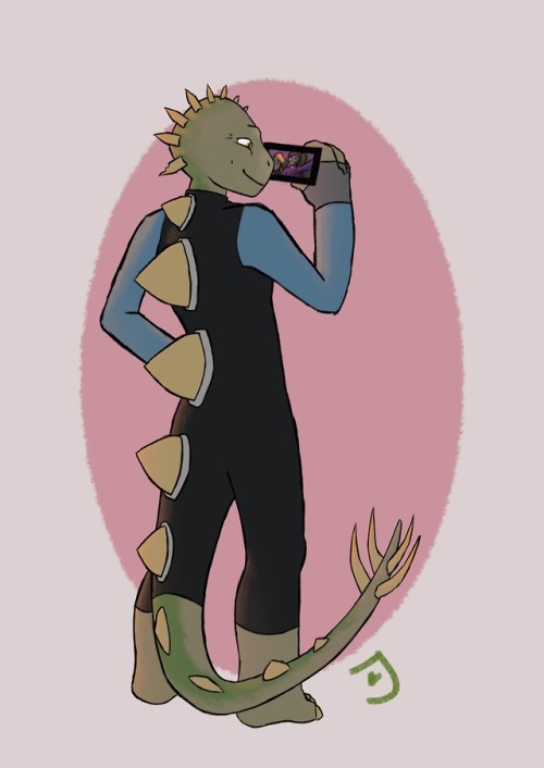My Friend And I Were Playing Around With The Idea Of More Dinosaur Based Aliens, Other Than The Triceratons.