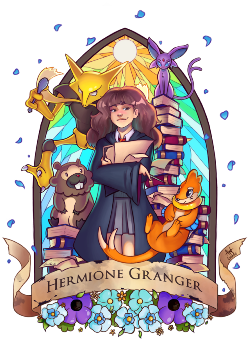 lushiesart - Pottermon - Hermione Granger