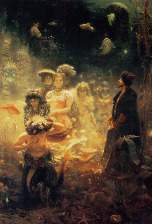 post-impressionisms: Ilya Repin,Russian, (1844-1930). 
