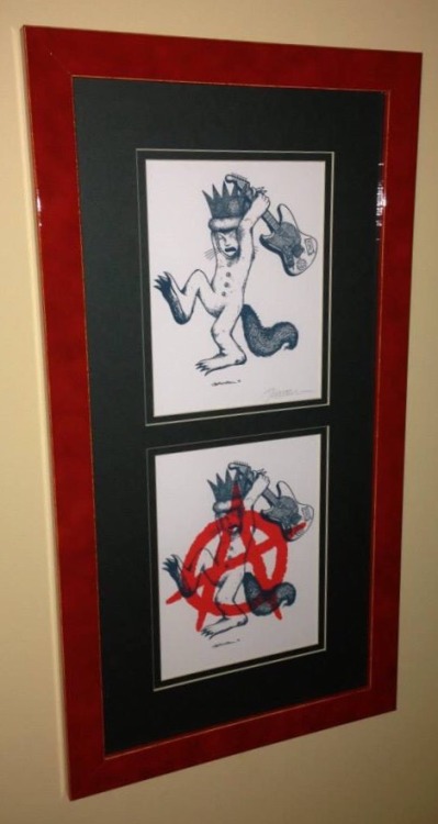 &lsquo;Where the Wild Things Are&rsquo; &amp; 'Where the Wild Things Are'Anarchy variant handbills b