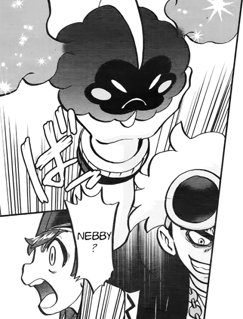 theviolenttomboy:Wonder if Guzma commanding his own Cosmog is a reference to this piece of concept a