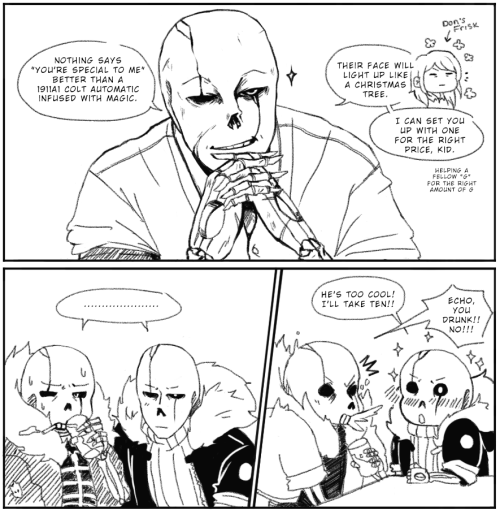 raintalker: heroicworks:  raintalker:  heroicworks:  raintalker:  heroicworks:  Someone, please, give Echotale!G water and save him from himself (and the Don).As soon as I saw Yoralim’s illustration of this, my eyes zoomed in on Echotale!G blushing.