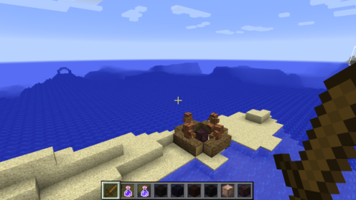 Searge tweets a screenshot, it appears to have a new block in it. Follow for more Minecraft!