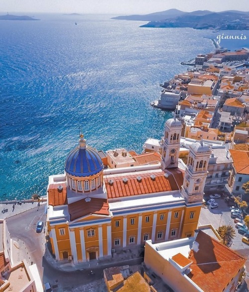 Saint Nicholas Church, Hermoupolis, Syros Island, Greece by giannistsou.