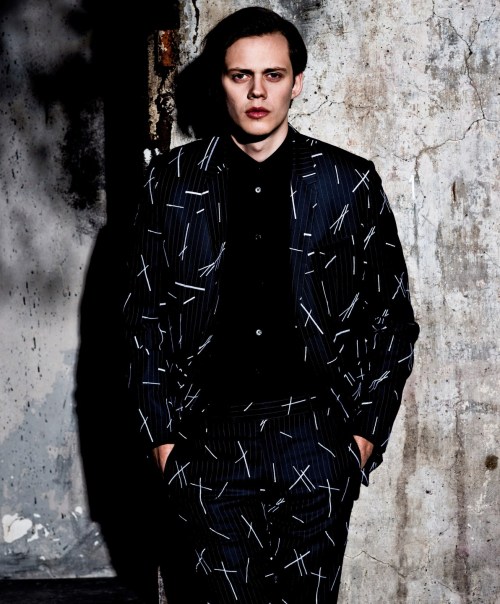 edenliaothewomb:  Bill Skarsgård, photogrpahed by Caitlin Cronenberg for Essential Homme, April/May 2015.