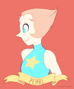 spiralsilhouettes:  My hand slipped and Pearl