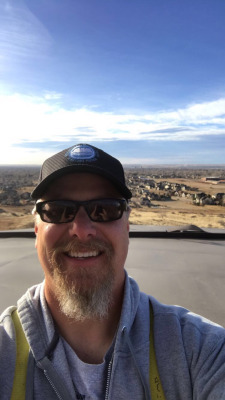 cheesewhizexpress:  Me on top of one of our water tanks at work. Nice view from up there!  Me relaxing at a local brewery.  You heard it here first folks, not only can @nunyodamnbidnes walk on water, he also knows how to live. Thank you for sharing with