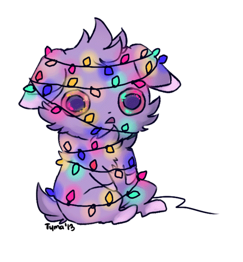 crystal-chima:Christmas is coming~ Here! Have a transparent Espurr gif.