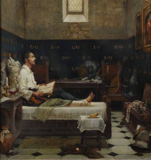fellofdarknotday-deactivated202:Albert Chevallier-Tayler [1862-1925], &lsquo;Ignatius