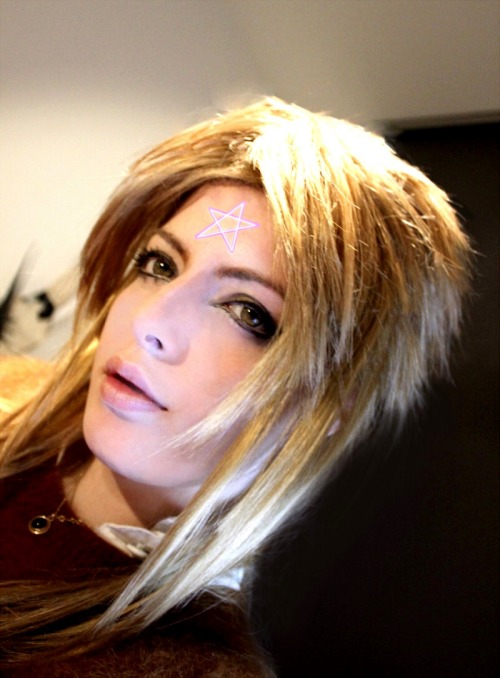 Wig/makeup test for Hypnos ~ Saint Seiya Lost CanvasCannot wait to make this jhjkhj