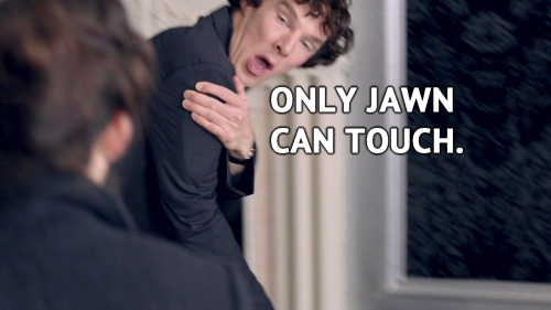 lordofthejohnlock: #056 - No touchy, no touch. I’m so sorry.