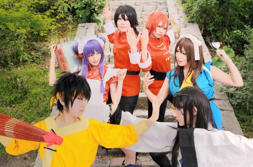 sithcosplay:½ Ranma - Ranma Saotome x  Ryouga Hibiki  x  Syampoo  x  Ukyo Kuonj 