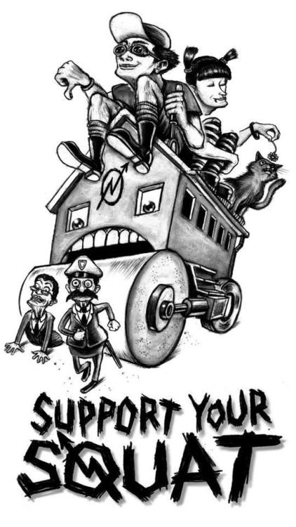 ready-to-fight:  AJZ Squat bleibt!!!Samstag / 14.06.2014 / 14 Uhr / Bahnhof Neubrandenburg 